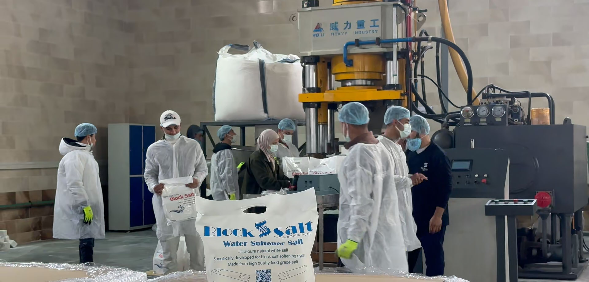 Salt Block (Water Softener) Machine