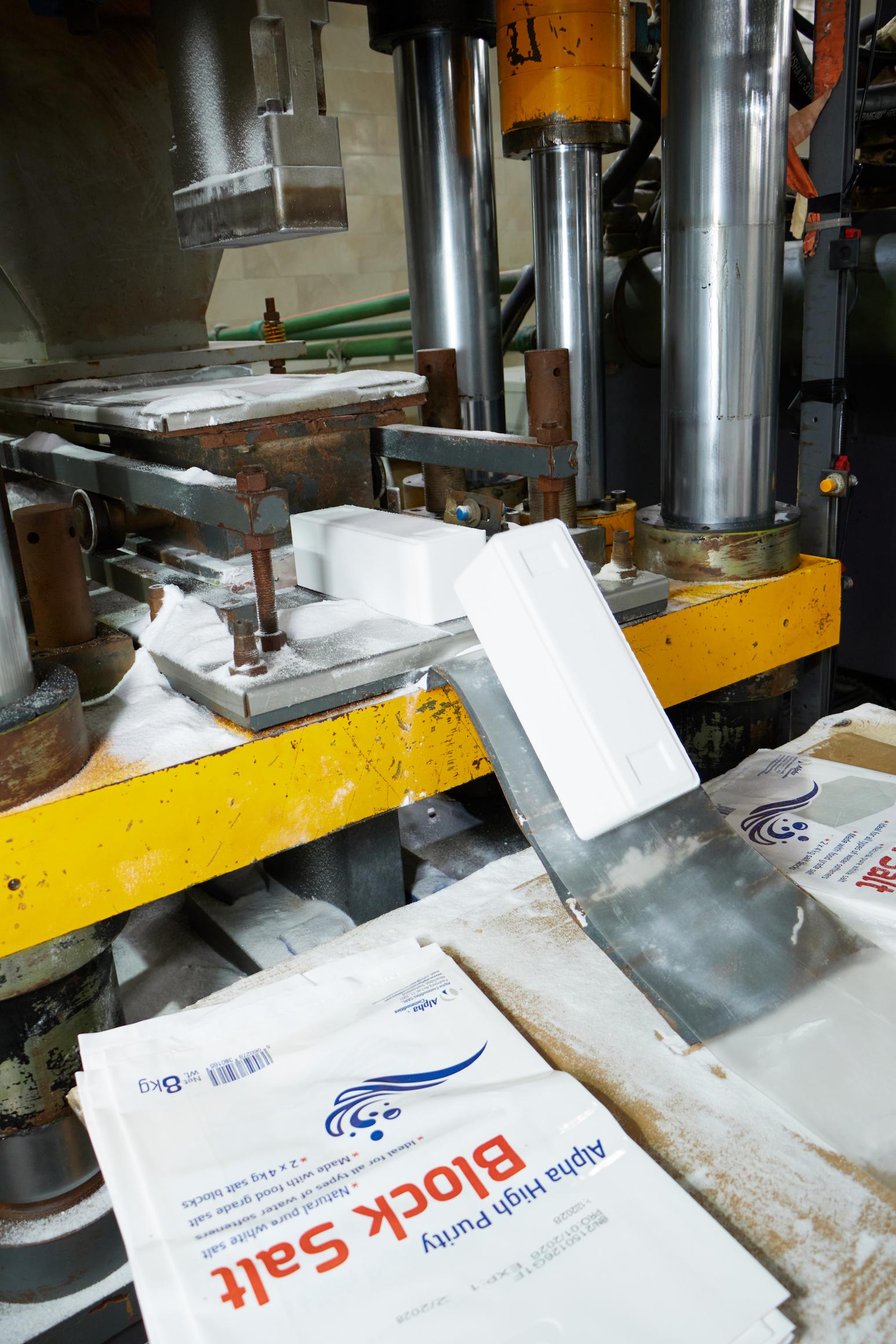 Salt Block (Water Softener) Machine